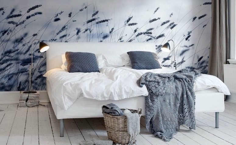 Papel pintado para dormitorio: 70 formas de hacer que tu rincón sea aún más hermoso